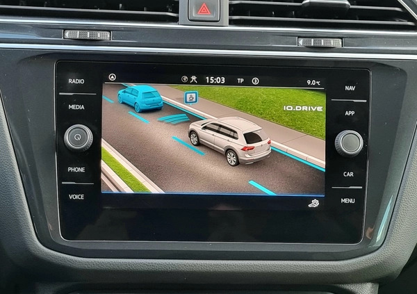 Volkswagen Tiguan cena 124900 przebieg: 21000, rok produkcji 2021 z Koszalin małe 352